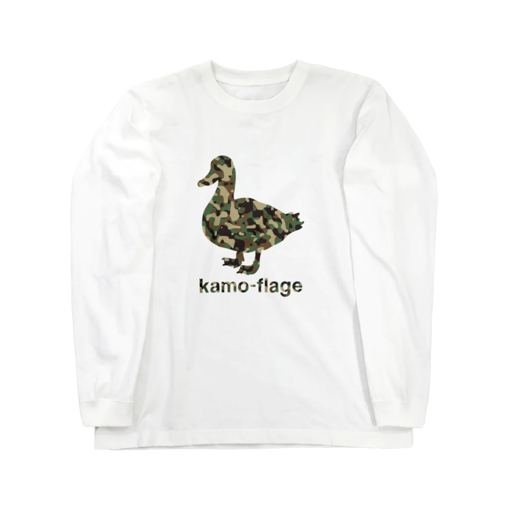 gemgemshopの鴨フラージュ ver2 Long Sleeve T-Shirt