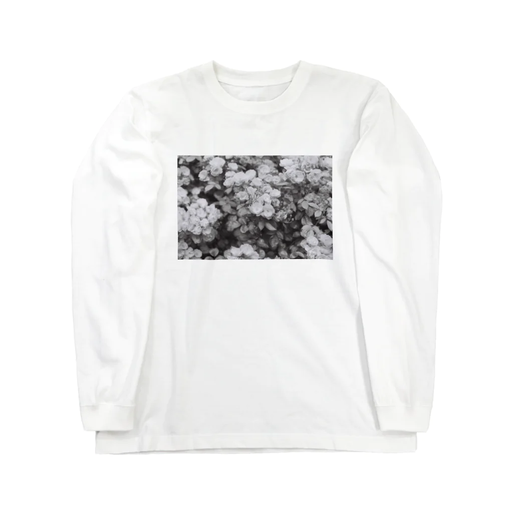 kio photo worksのflowers  ロングスリーブTシャツ