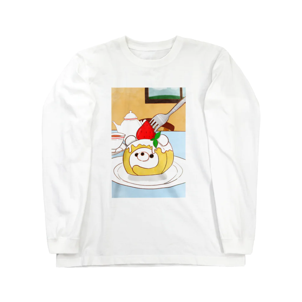 みょーのいちごのくまロールと秘密のお茶会 Long Sleeve T-Shirt