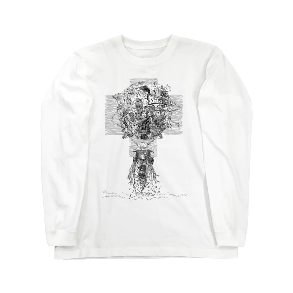 ONKALOのONKALO描き下ろし／SFメカニック - Si-Fi Mechanic design by ONKALO Long Sleeve T-Shirt