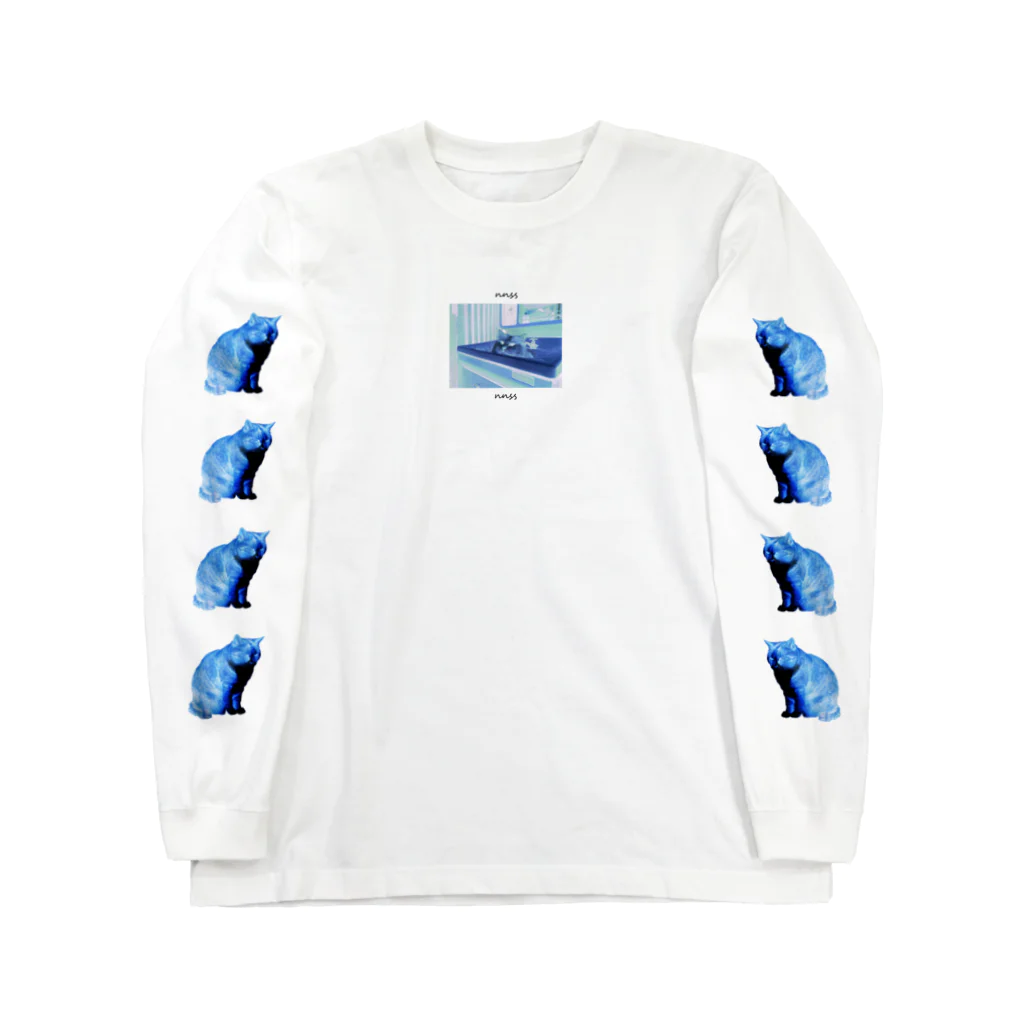 - NNSS -の猫-NNSS-2019"chill#2" Long Sleeve T-Shirt