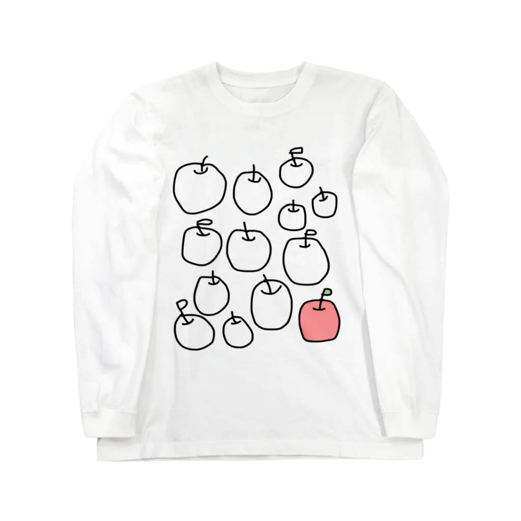 だぎちゃん| クスッとゆるイラストのapple ロングスリーブTシャツ