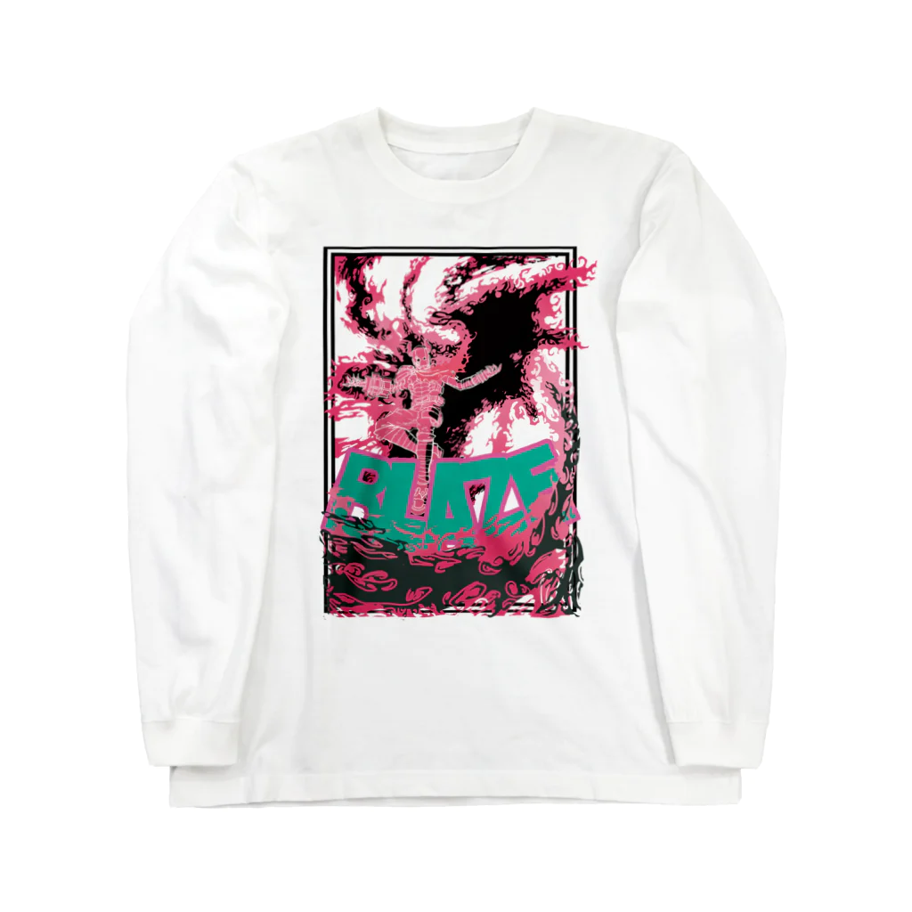 ギャネック屋のBLAZEガーメイン。 Long Sleeve T-Shirt