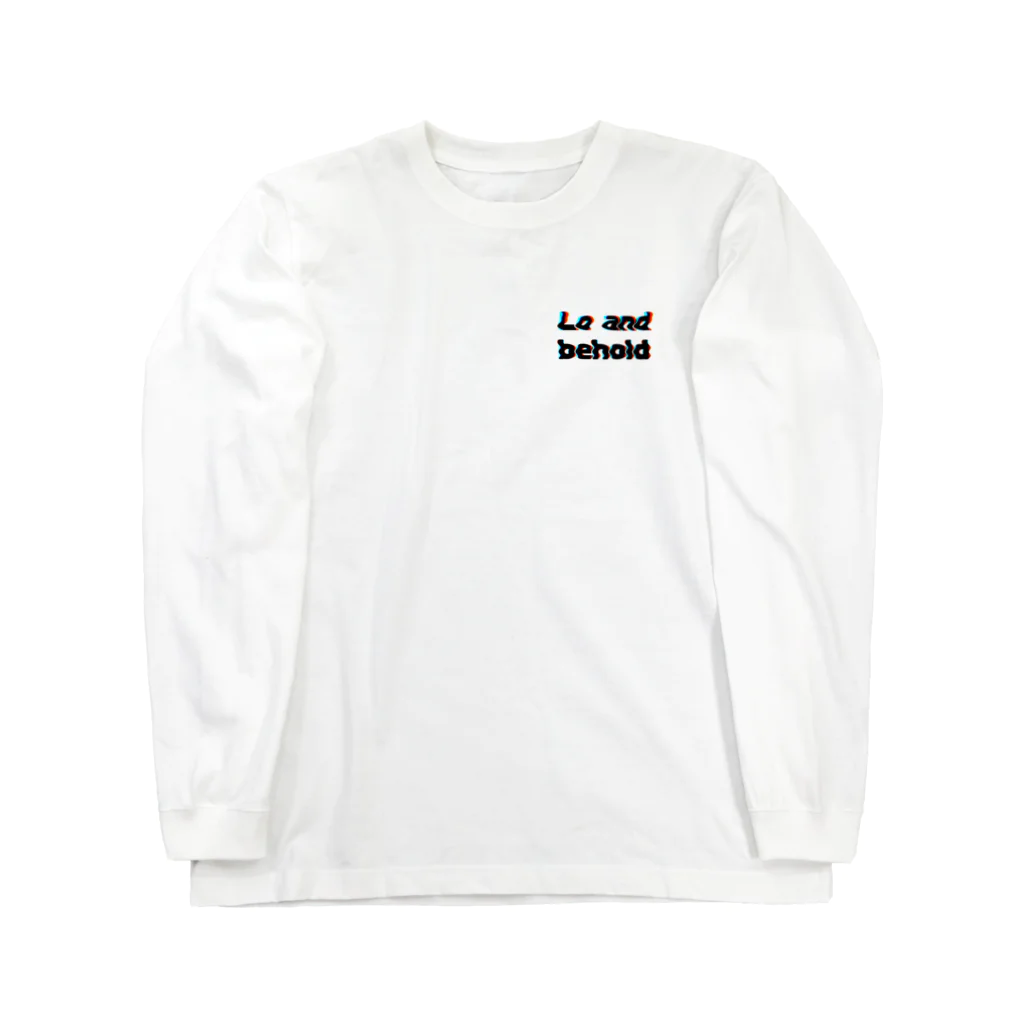 Lo and beholdのアナログロゴ Long Sleeve T-Shirt