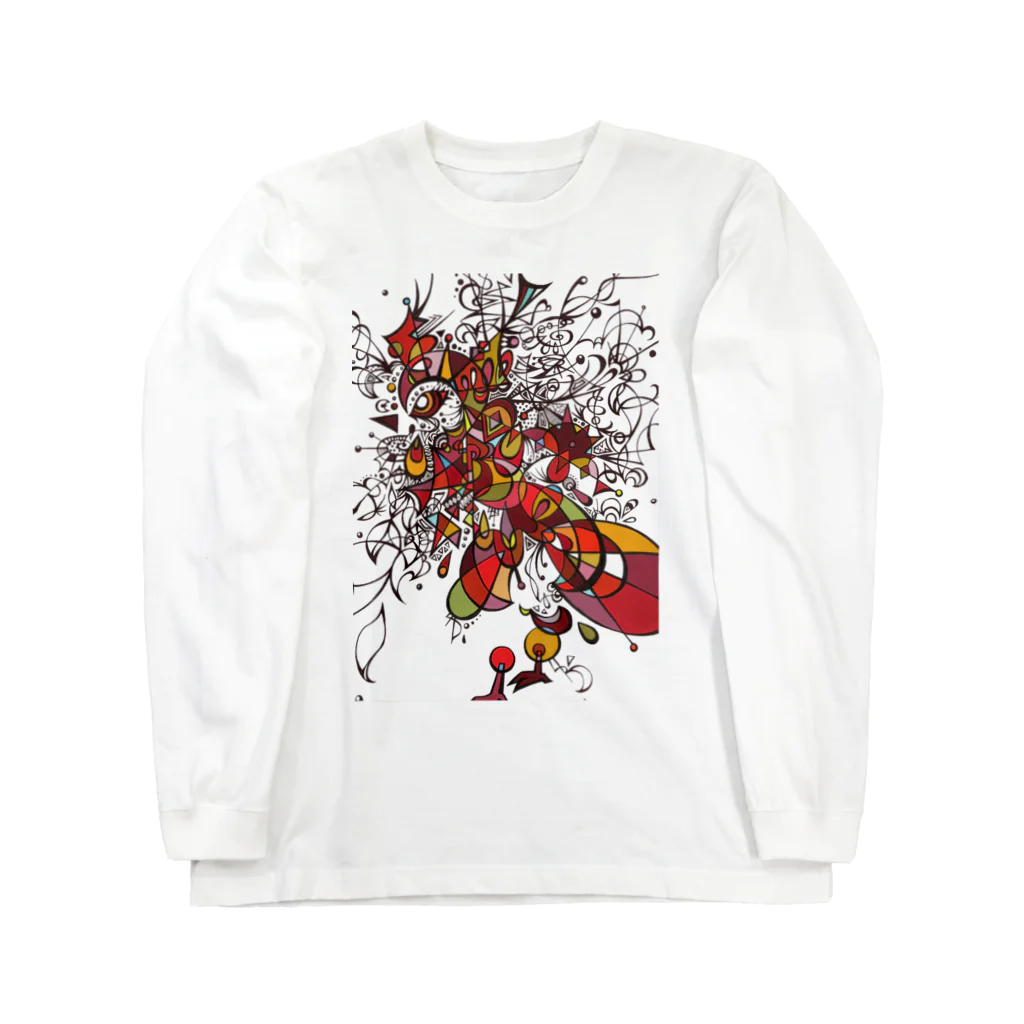 pito1989のトリの細胞分裂 Long Sleeve T-Shirt