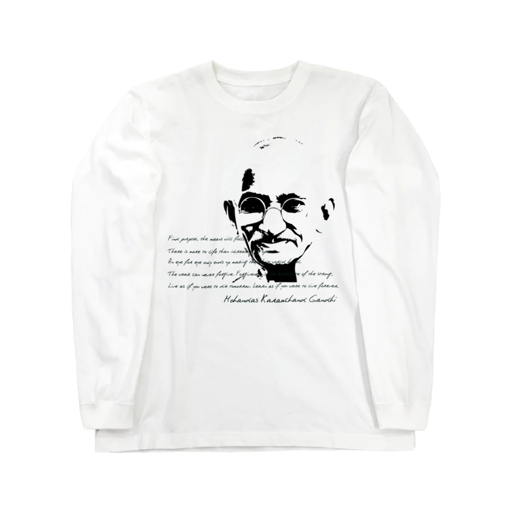 JOKERS FACTORYのGANDHI Long Sleeve T-Shirt