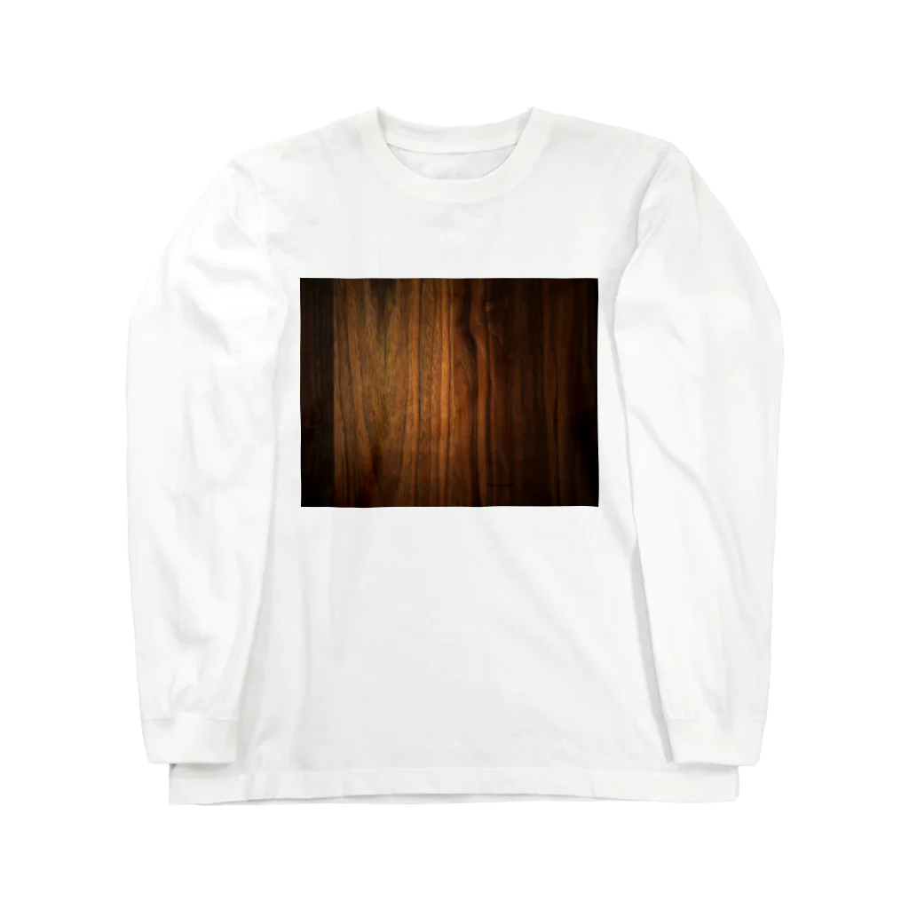 Piece of SEKAI.のPiece of WOOD.001 ロングスリーブTシャツ