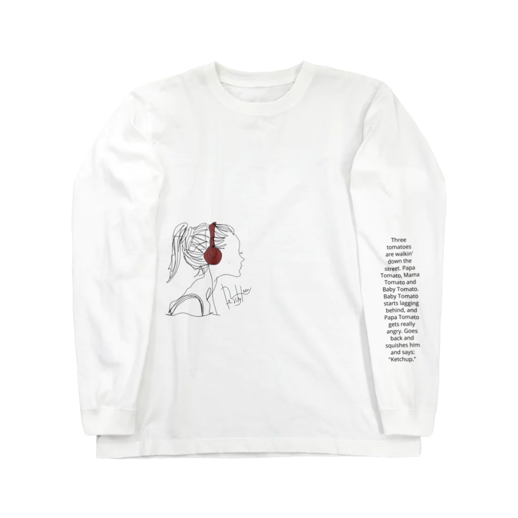 peachykeenのthree totamos Long Sleeve T-Shirt