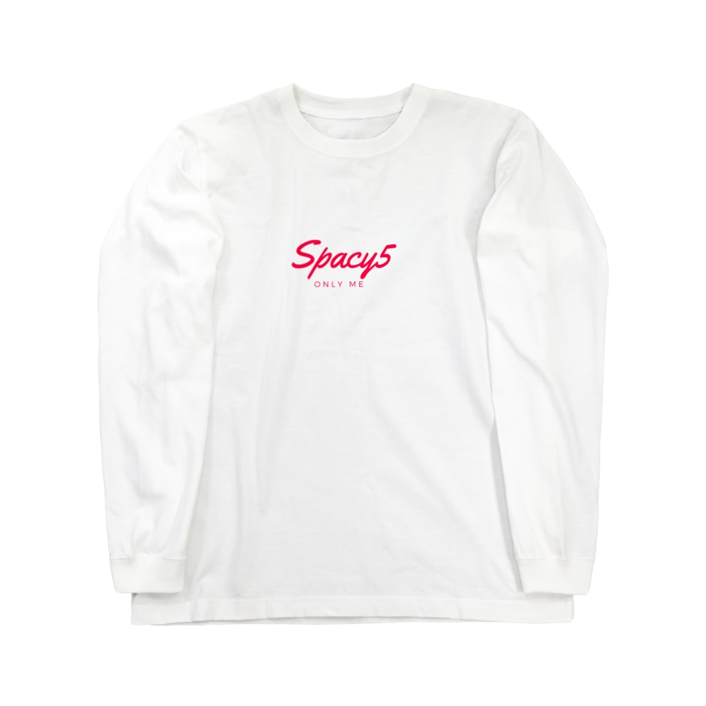 Spacy5 Official OnlineのSpacy5 シグネチャーロゴ Long Sleeve T-Shirt