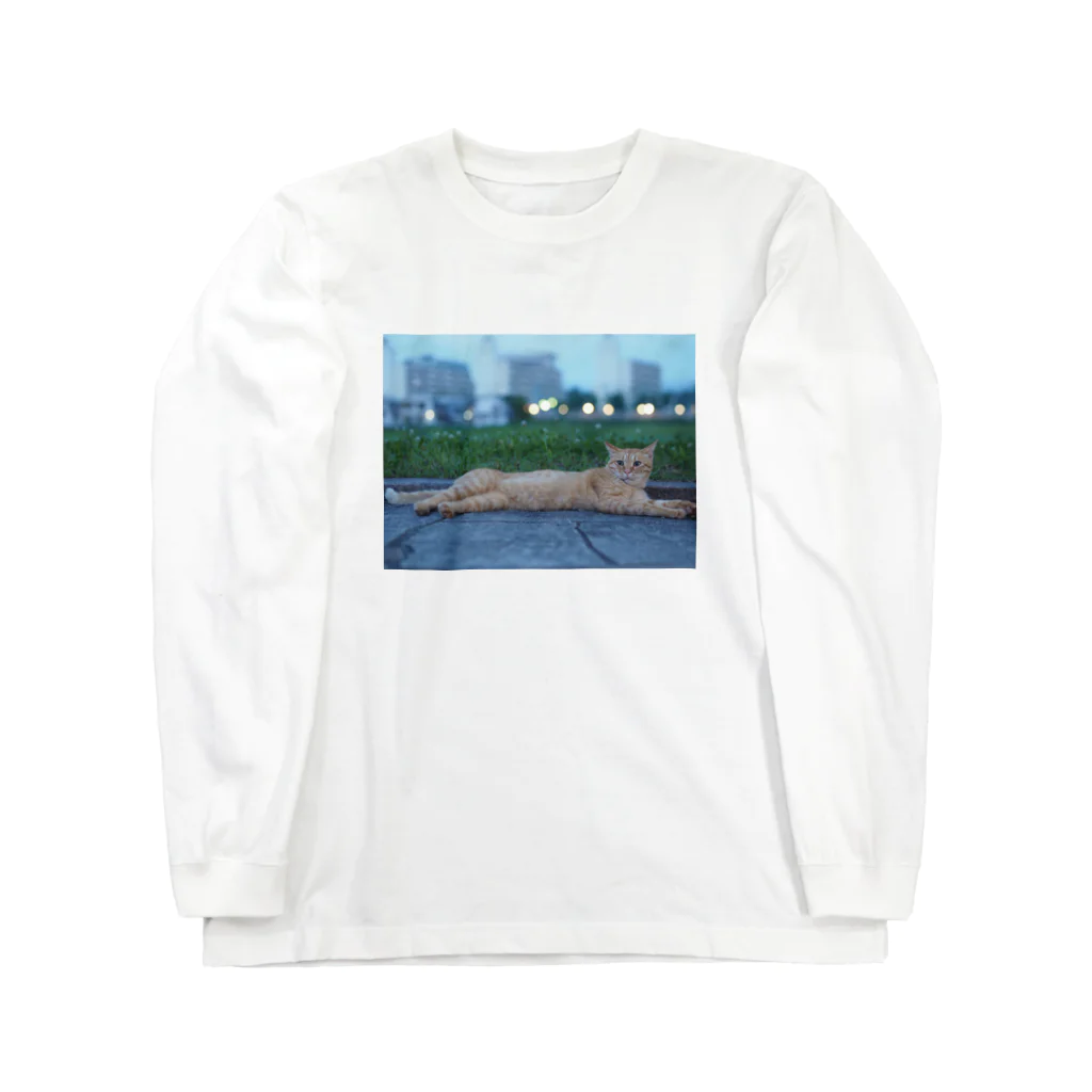 のら猫屋さんのぐでねこ2 Long Sleeve T-Shirt