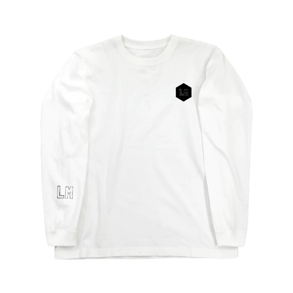 LightMirrorのBACK転写プリントP/O Long Sleeve T-Shirt