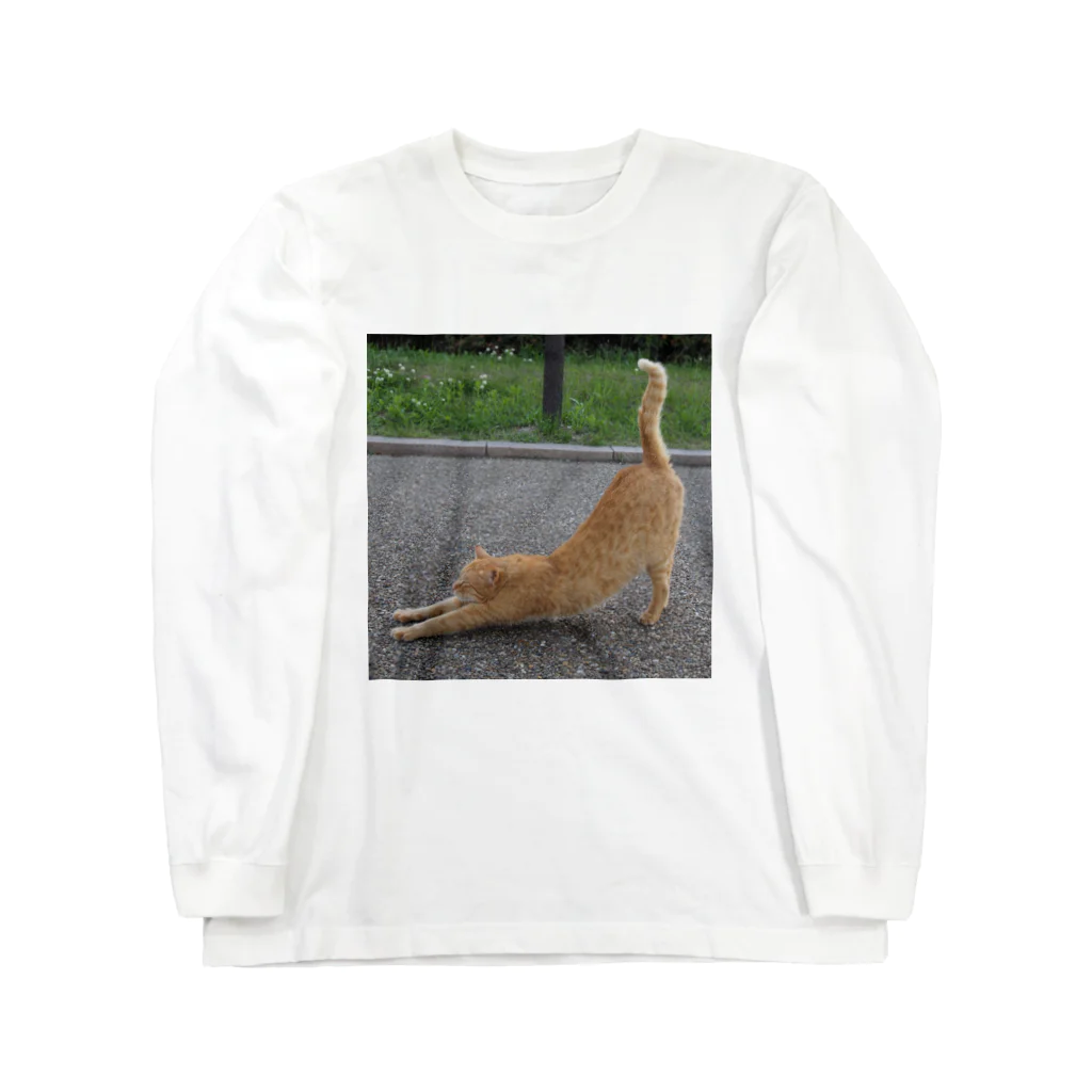 のら猫屋さんののび猫君 Long Sleeve T-Shirt