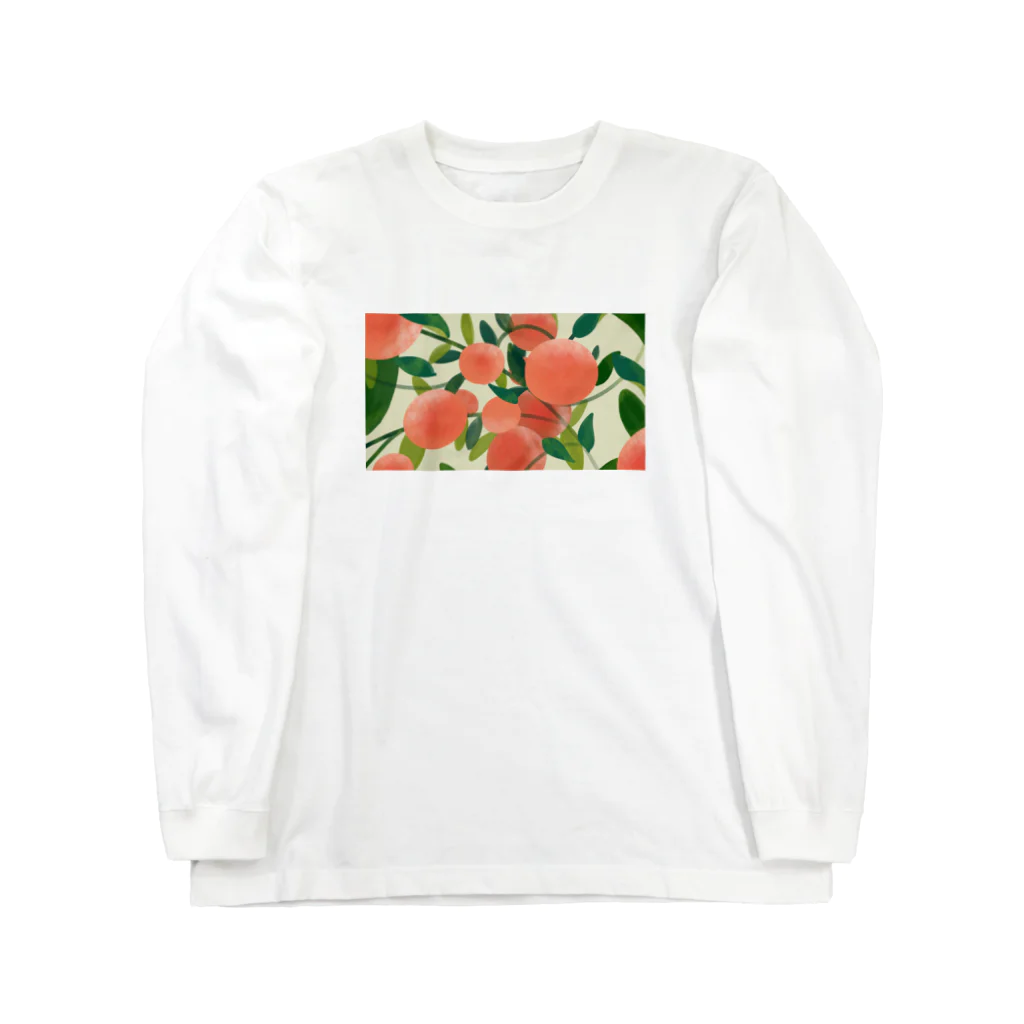 鮭のもも Long Sleeve T-Shirt