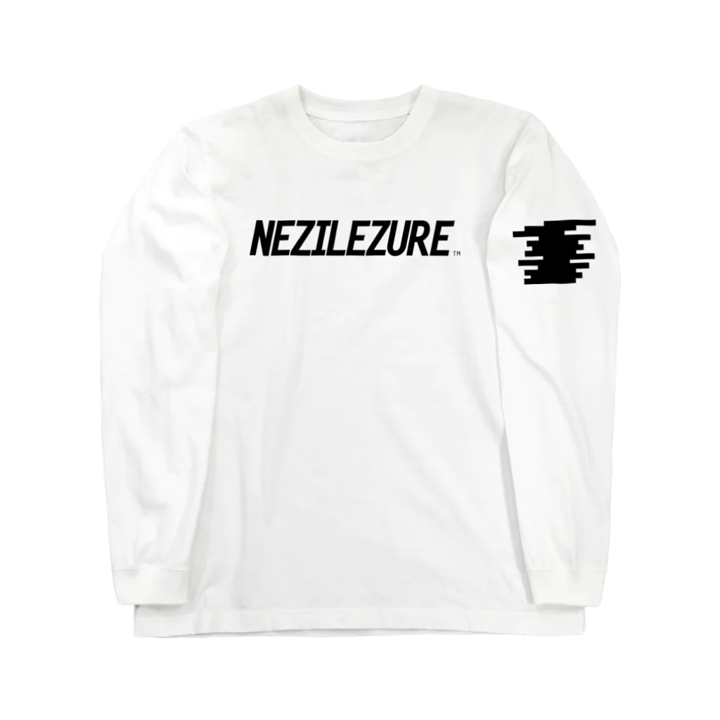 GERU GELU STOREのNEZILEZURE BLACK LOGO ロングスリーブTシャツ