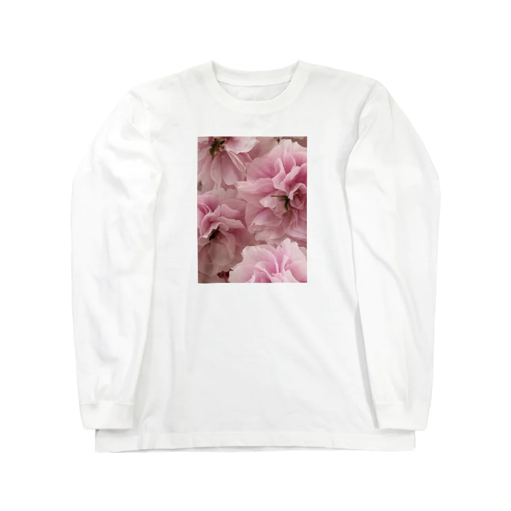 うみのものやまのものの八重咲き Long Sleeve T-Shirt