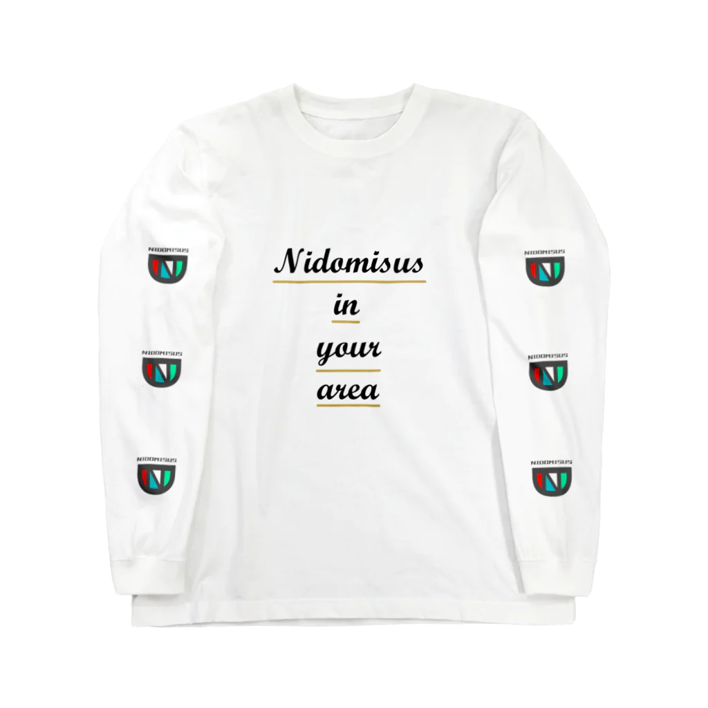 NIDOMISUS【ニドミサス】のニドミサスインユアエリア Long Sleeve T-Shirt