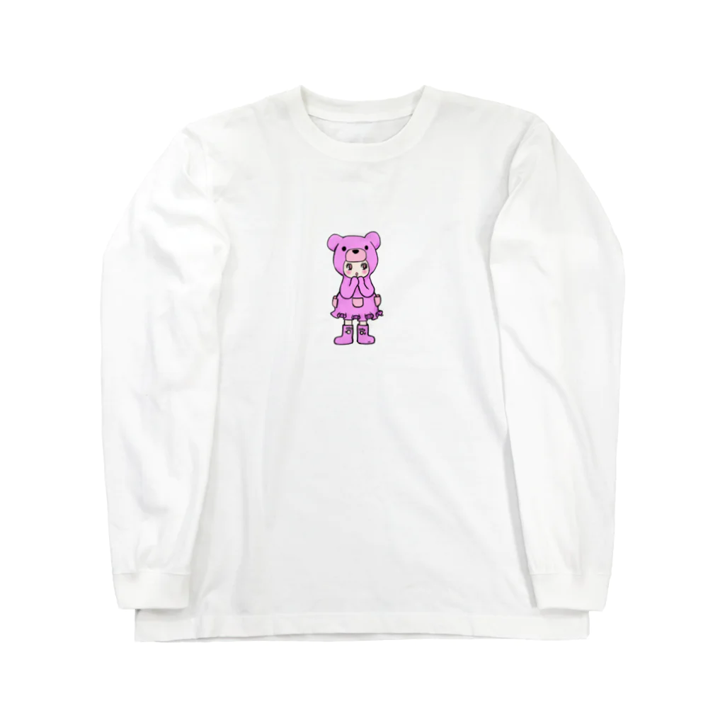 Suzuki Satomi のベアミちゃん Long Sleeve T-Shirt