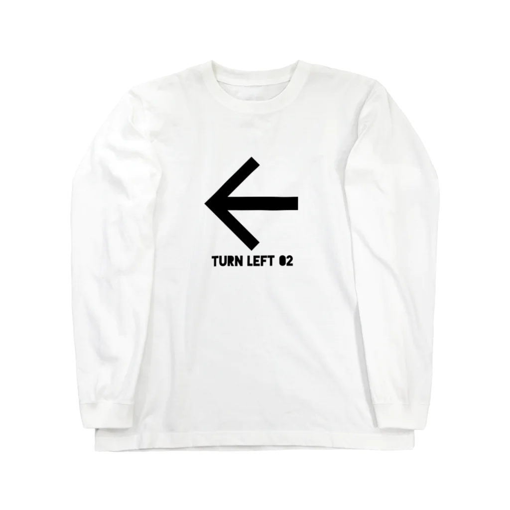 viofranme.のTURN LEFT 02 ロングスリーブTシャツ