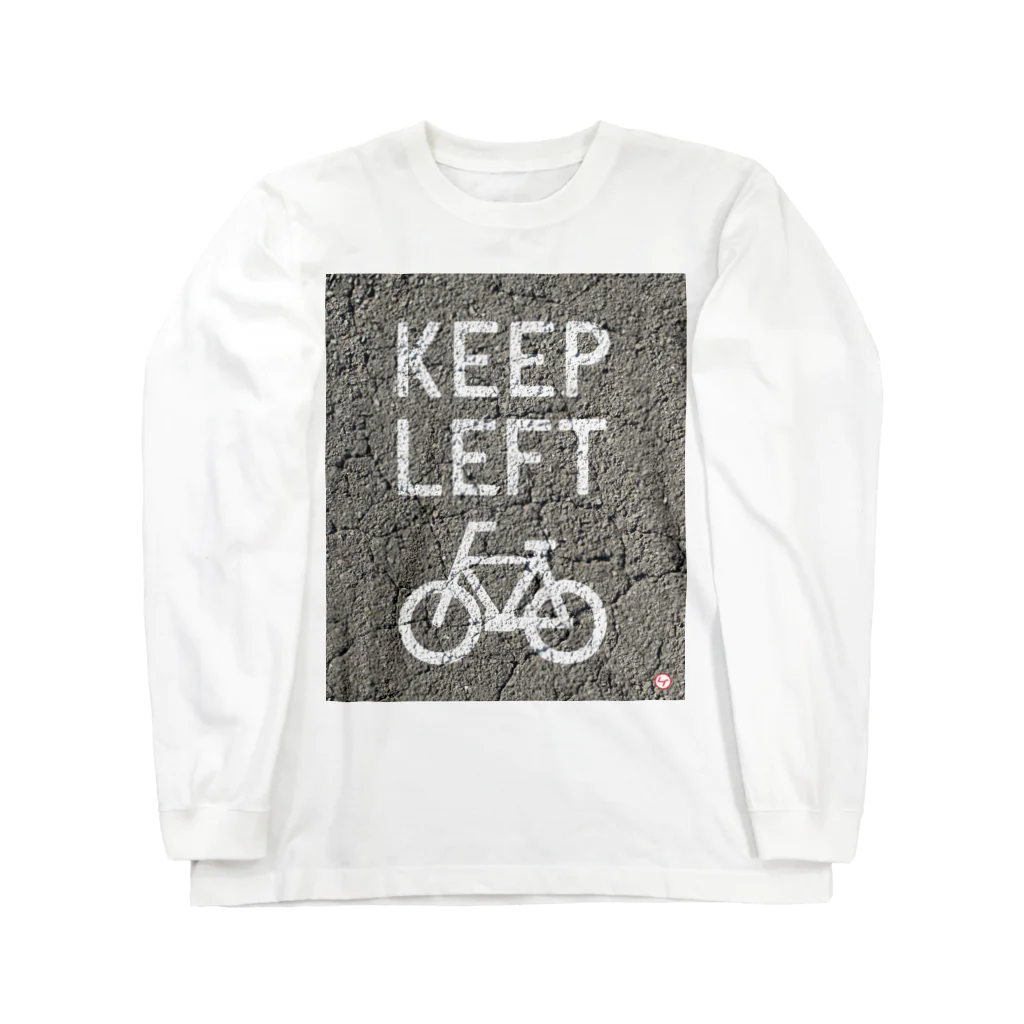 YAMARINのKEEP LEFT ロングスリーブTシャツ