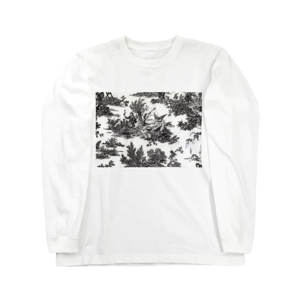 J. Jeffery Print Galleryのトワルドジュイ Toile de Jouy Long Sleeve T-Shirt