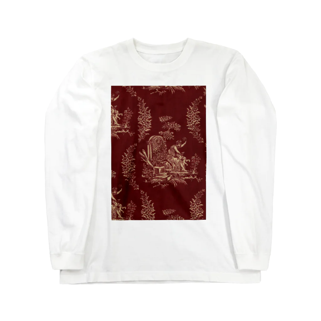 J. Jeffery Print Galleryのトワルドジュイ Toile de Jouy ロングスリーブTシャツ