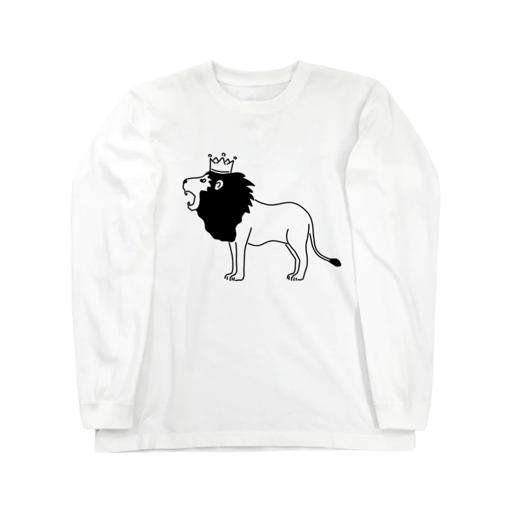 Aliviostaのライオンキング 動物イラスト Long Sleeve T-Shirt