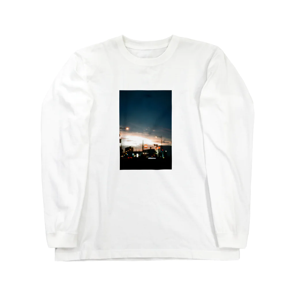 Shogo Hirokiのsunset ロングスリーブTシャツ