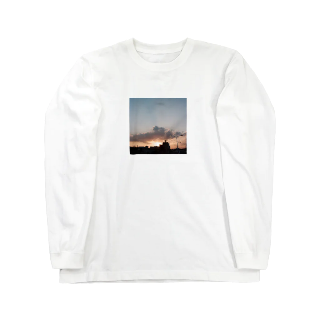 Shogo Hirokiのsunset Long Sleeve T-Shirt