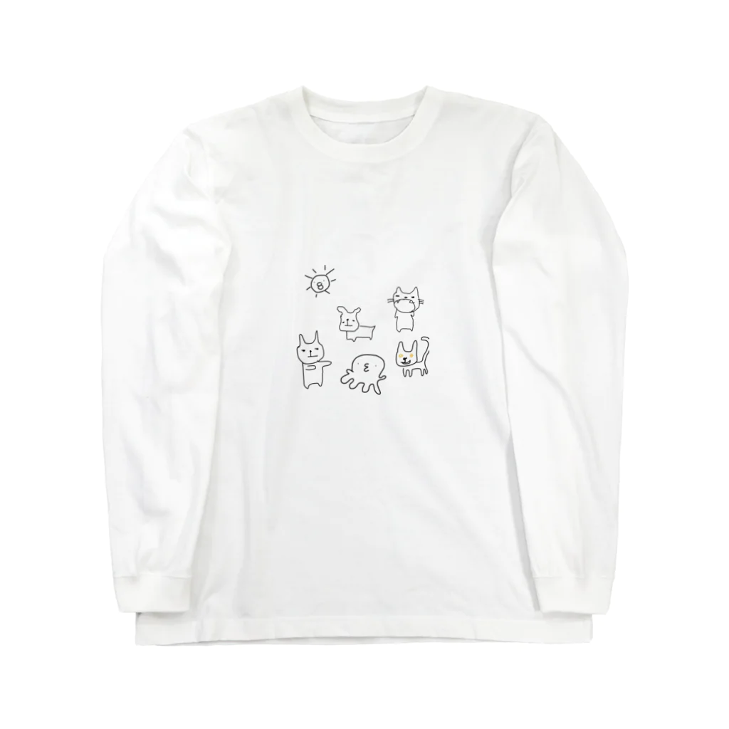 risbedの太陽のまち Long Sleeve T-Shirt