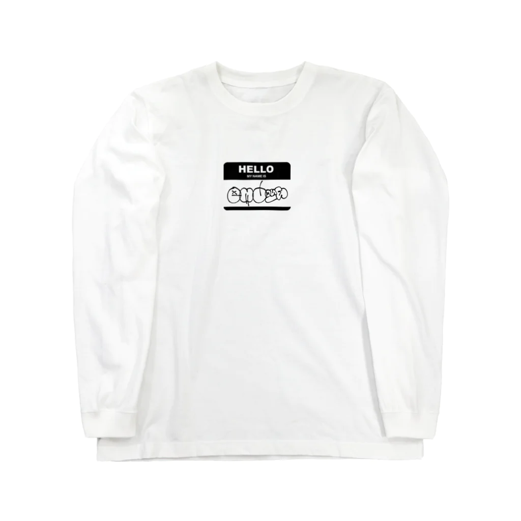 Mi_03747のLOGO TEE ロングスリーブTシャツ