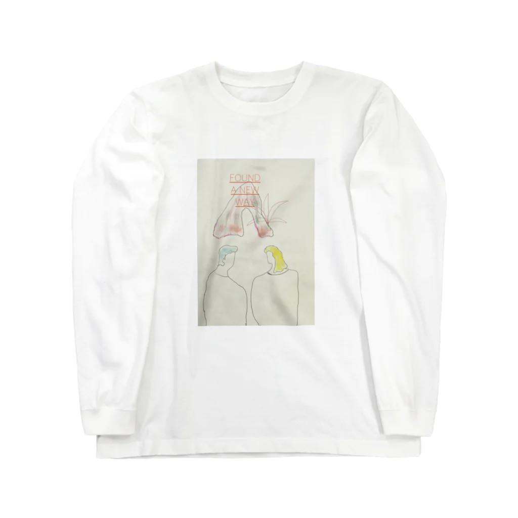 hwnhwn_m8のFOUND  A NEW WAY Long Sleeve T-Shirt