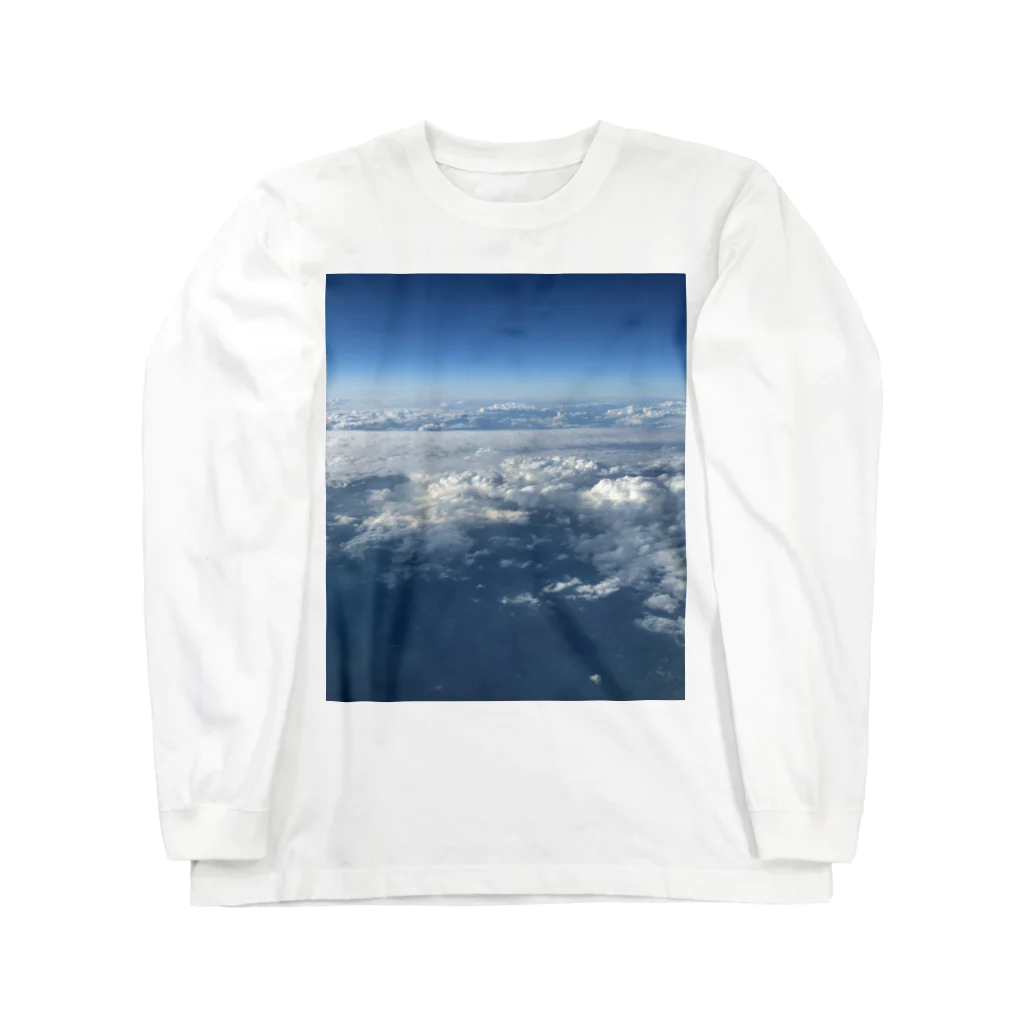 iaryの上の空 ロングスリーブTシャツ