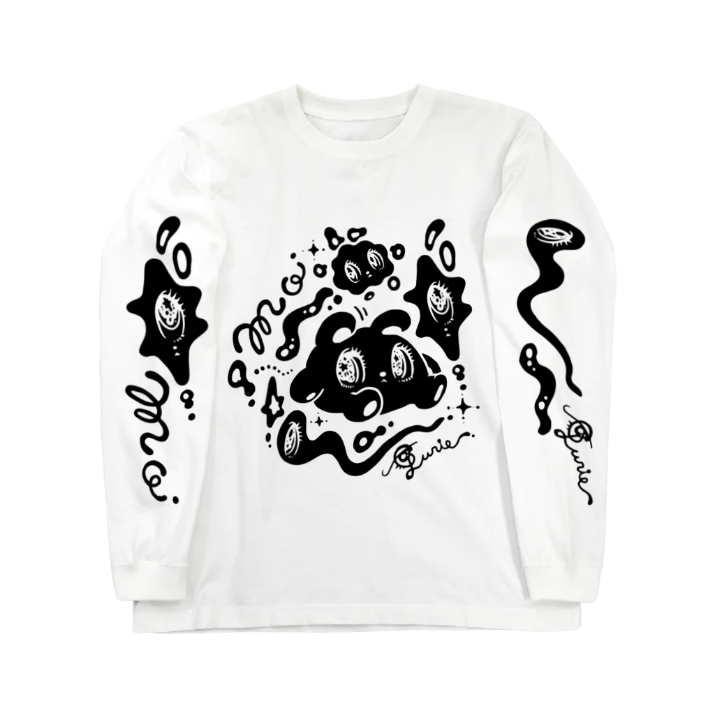 せきやゆりえ落書きショップのモニョモニョ反転 Long Sleeve T-Shirt