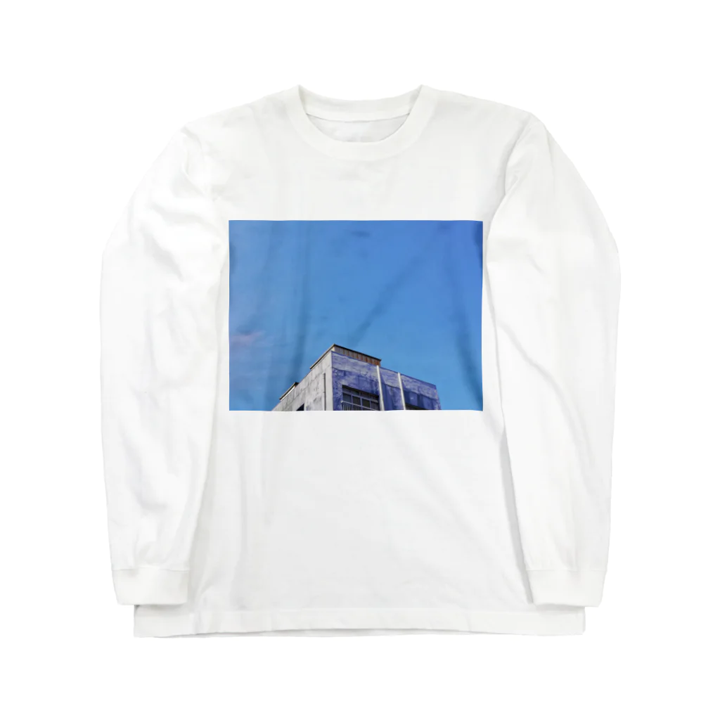 Tokicafeのスカイブルー Long Sleeve T-Shirt