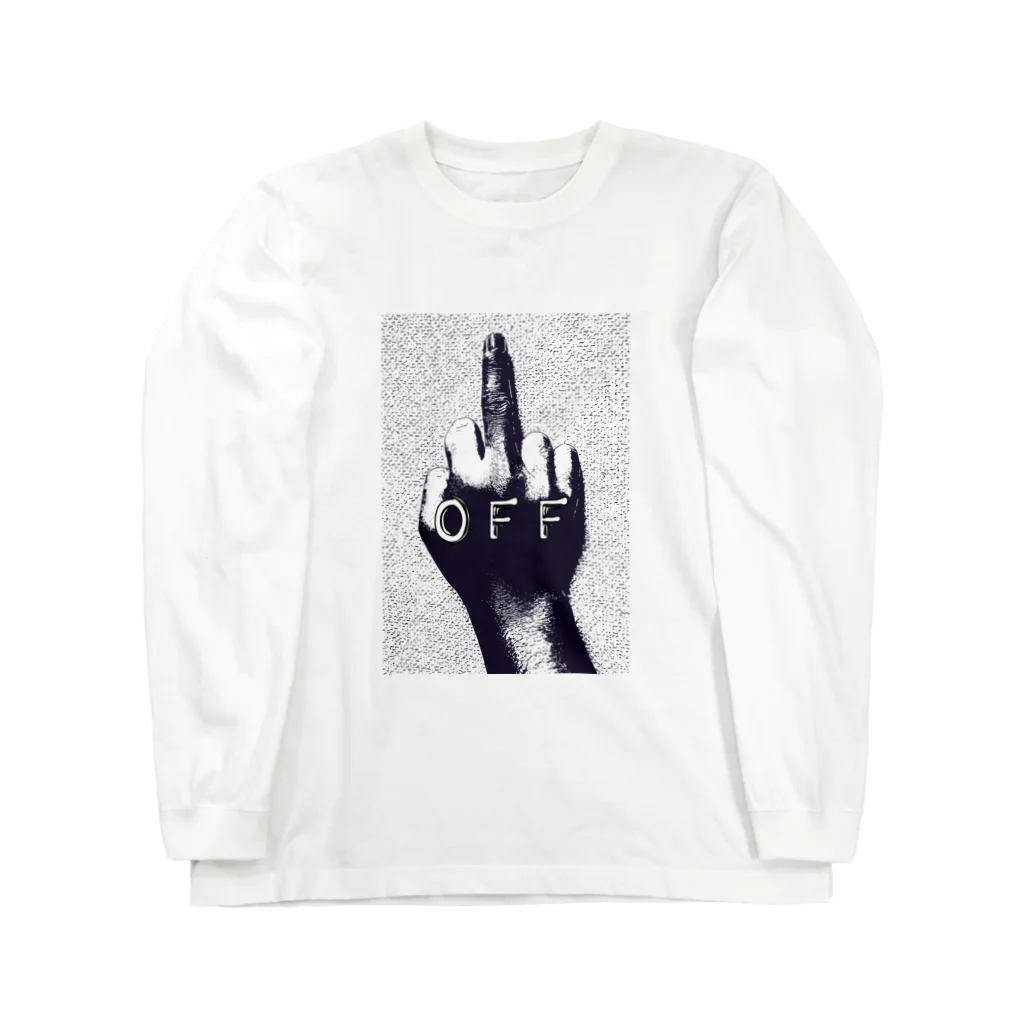 üT(ユート)のfuck off T-shirt Long Sleeve T-Shirt