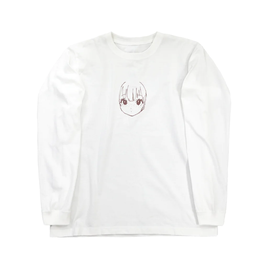 Marieの顔ちゃん ロングスリーブTシャツ