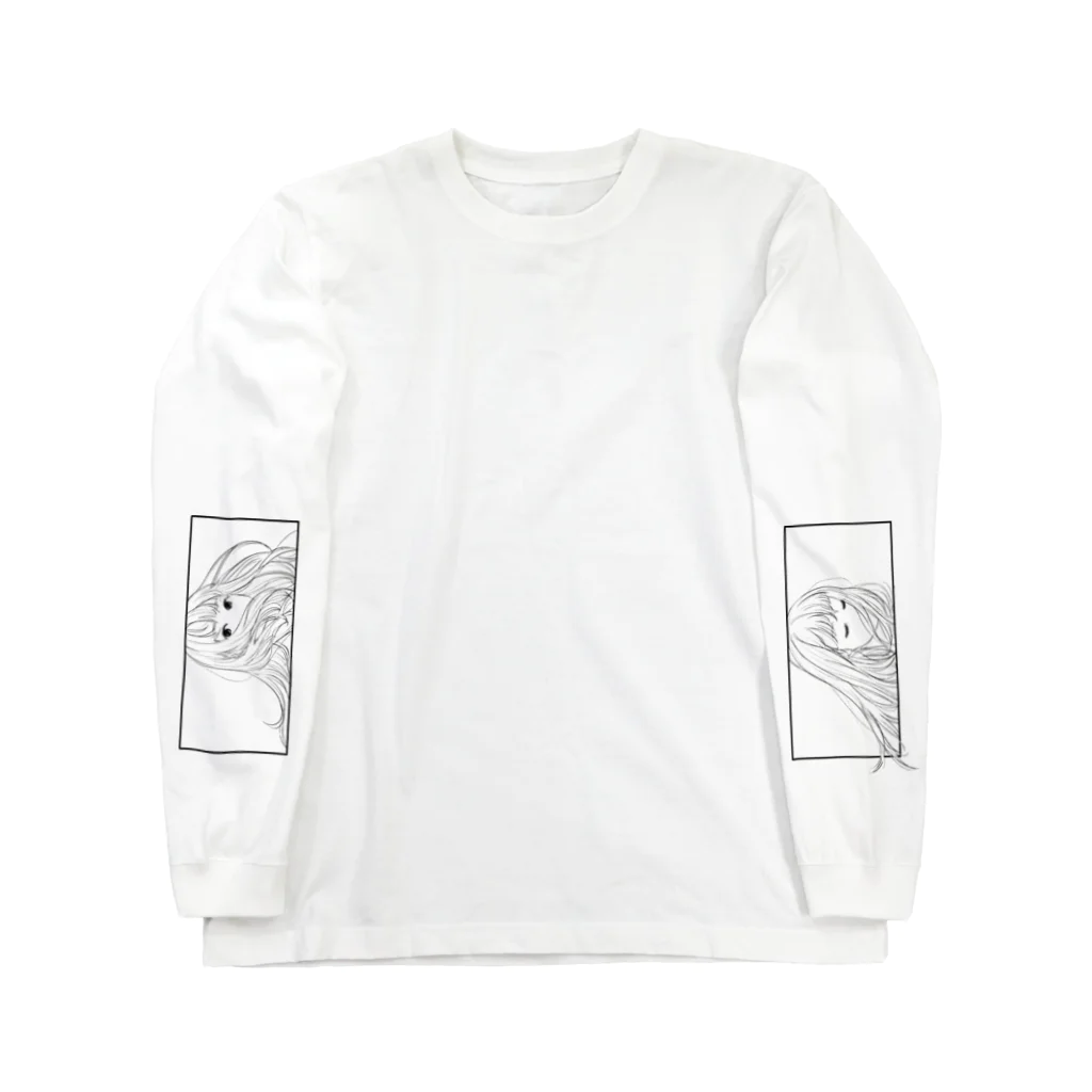 俺シーサイドのかみのけ Long Sleeve T-Shirt