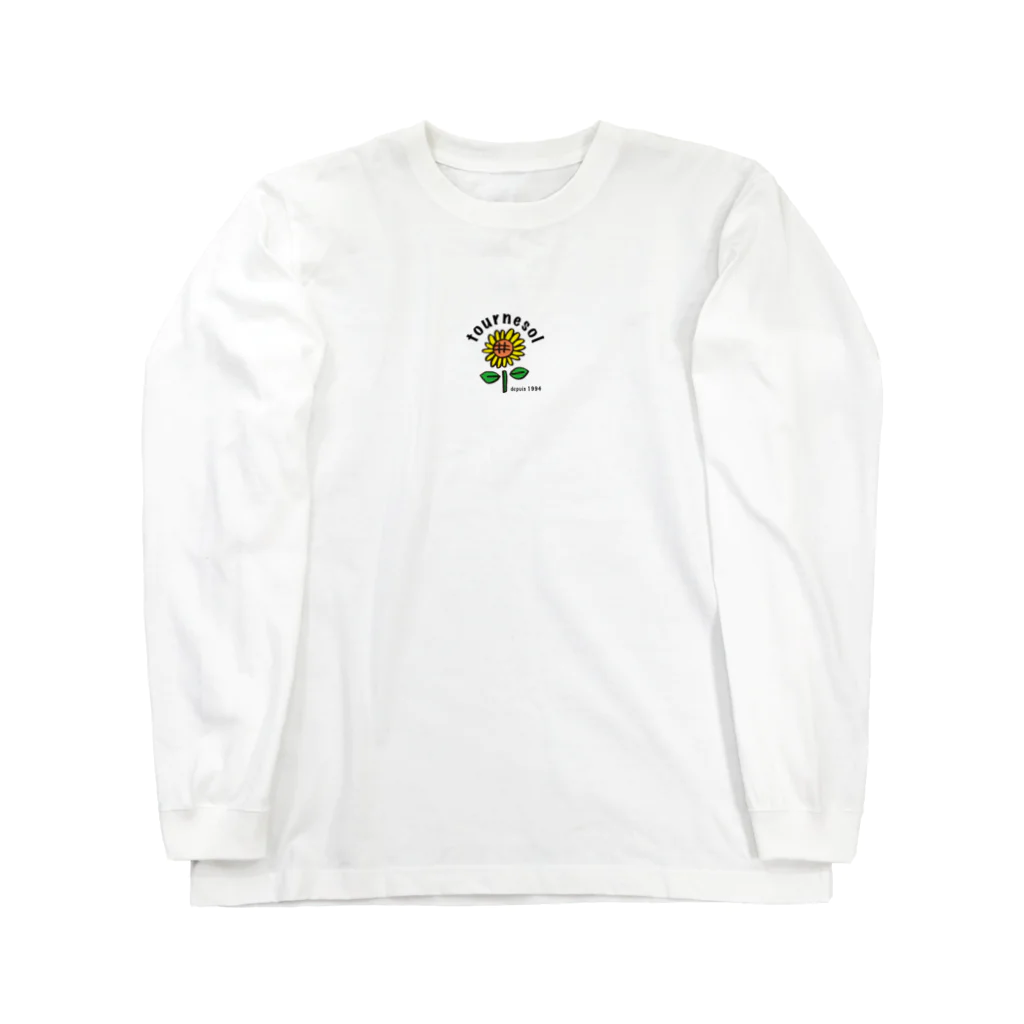 tournesol depuis 1994のオリジナルロゴ(Himawari) ロングスリーブTシャツ