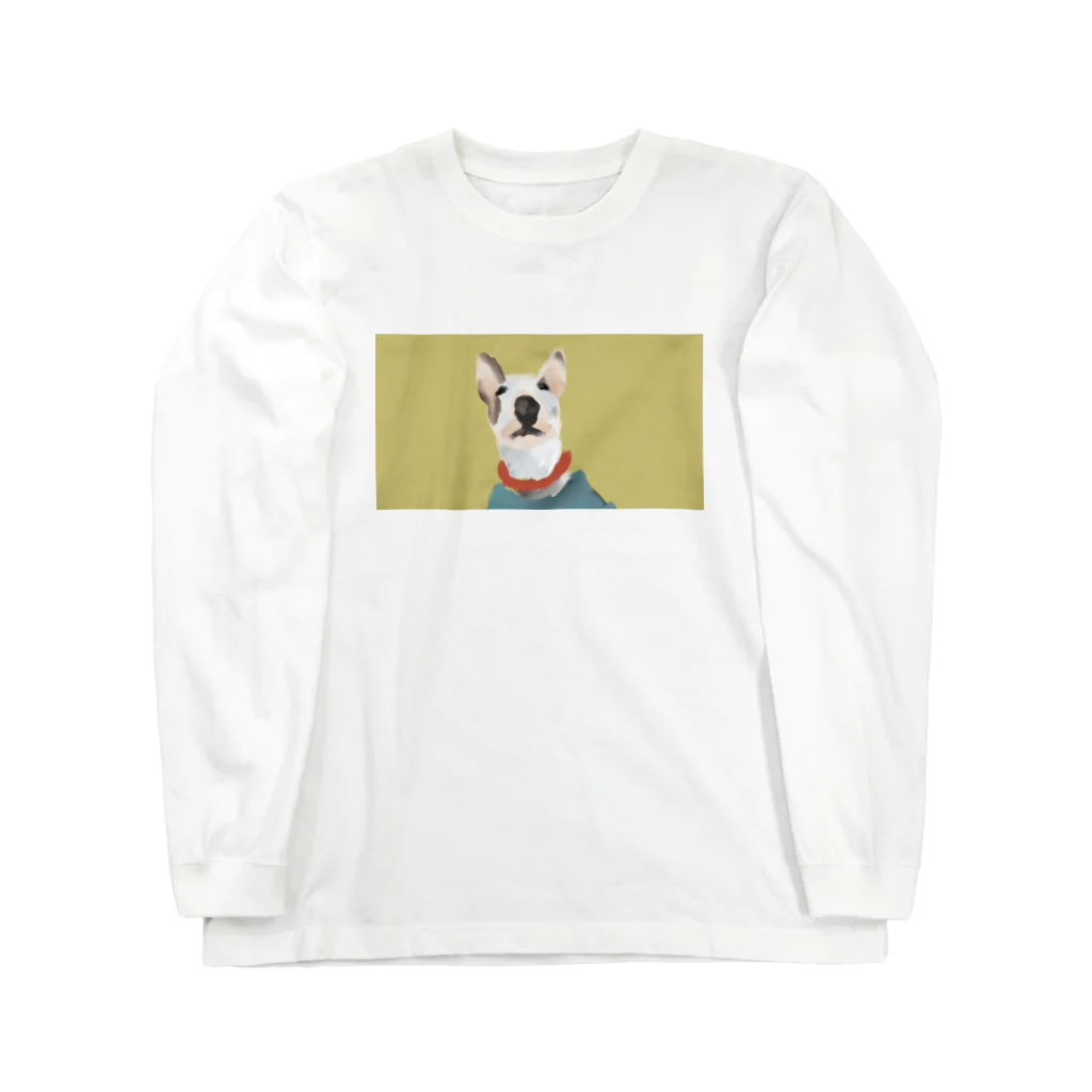 デミのお洒落なブルテリア Long Sleeve T-Shirt