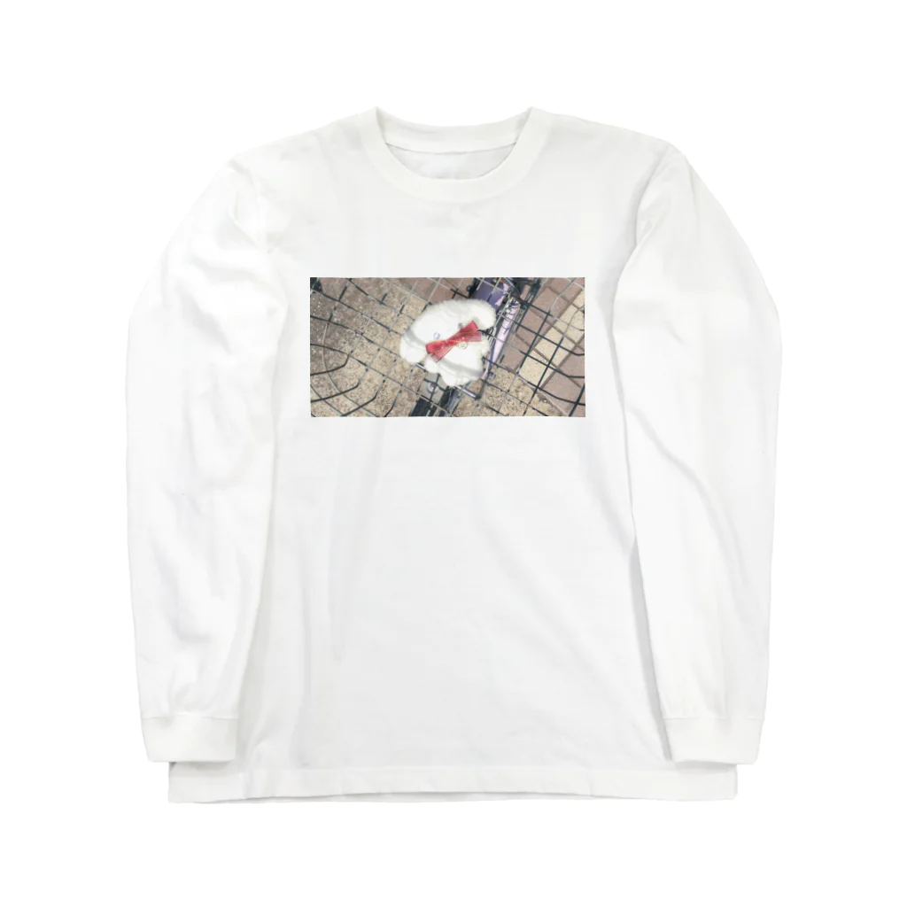 ナタリーのPM15:00 網カゴとナタリー Long Sleeve T-Shirt