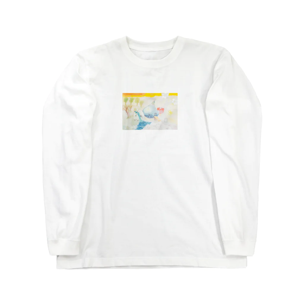 catchup_pppのかお Long Sleeve T-Shirt
