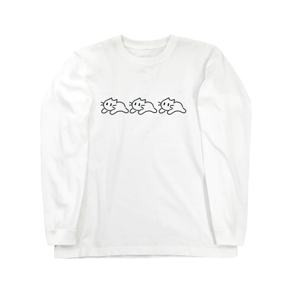 星宮ととのブラックだめねこ！ Long Sleeve T-Shirt