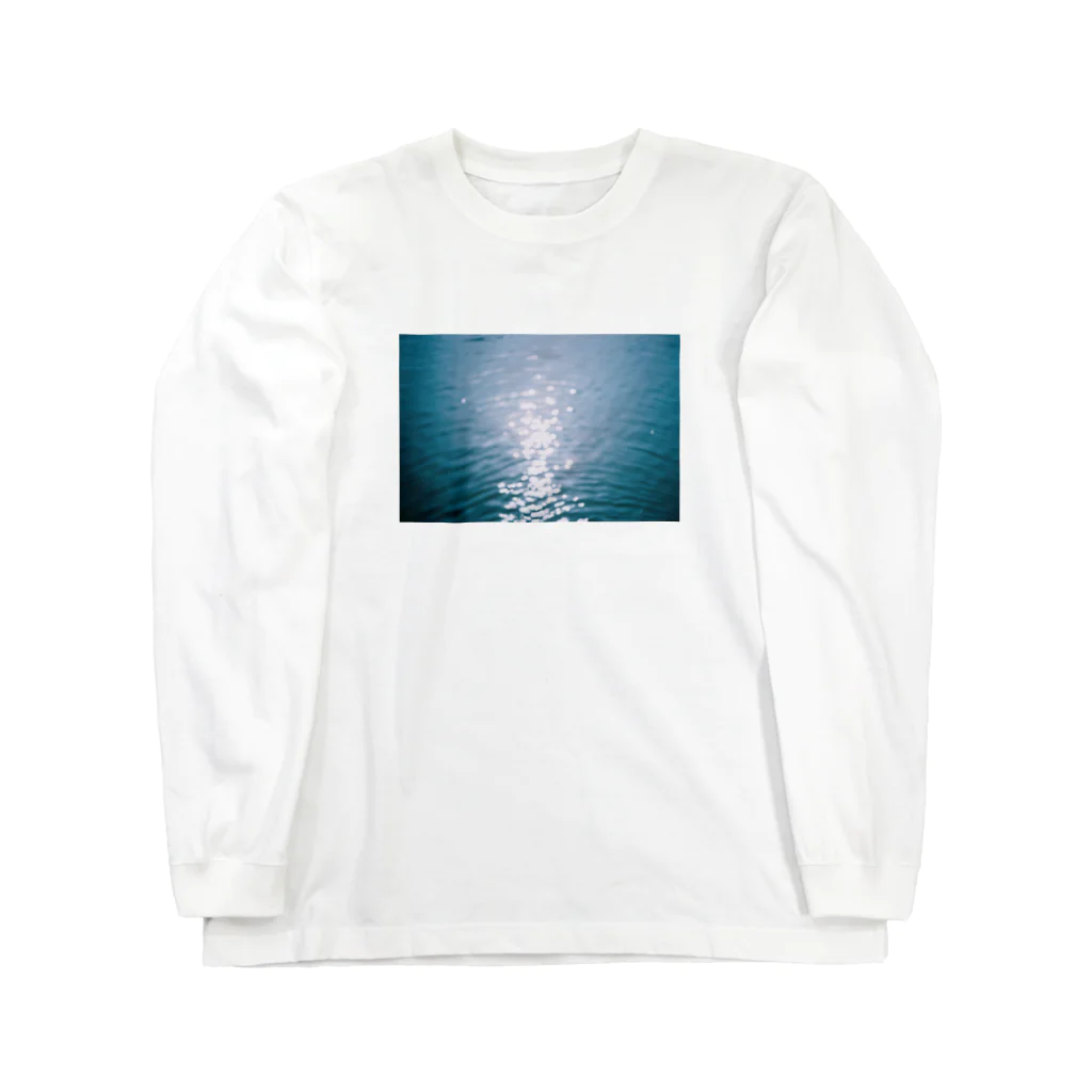 imi , in fact.の16:00 波寄せて Long Sleeve T-Shirt