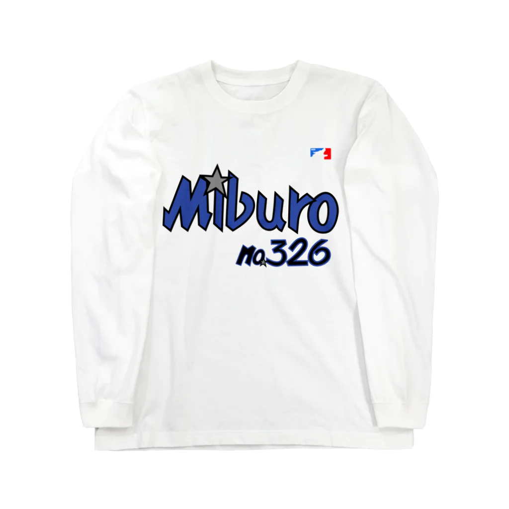 No.326のMagicブルーロゴ Long Sleeve T-Shirt