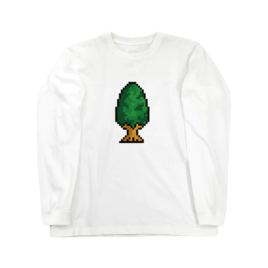 レトロヤの木 ロングスリーブTシャツ