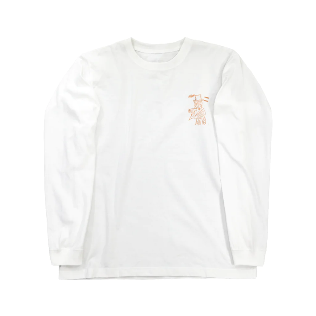 ギャネック屋の【ギャネ絵】ハロウィーンだよギャネック。 Long Sleeve T-Shirt