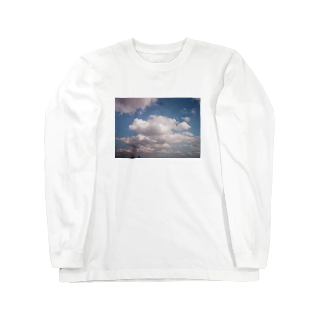 753.1のあの雲 ロングスリーブTシャツ