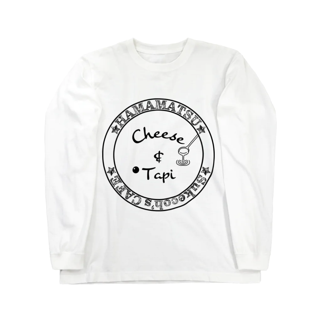 sukecohのCheese & Tapi公式ロゴ Long Sleeve T-Shirt