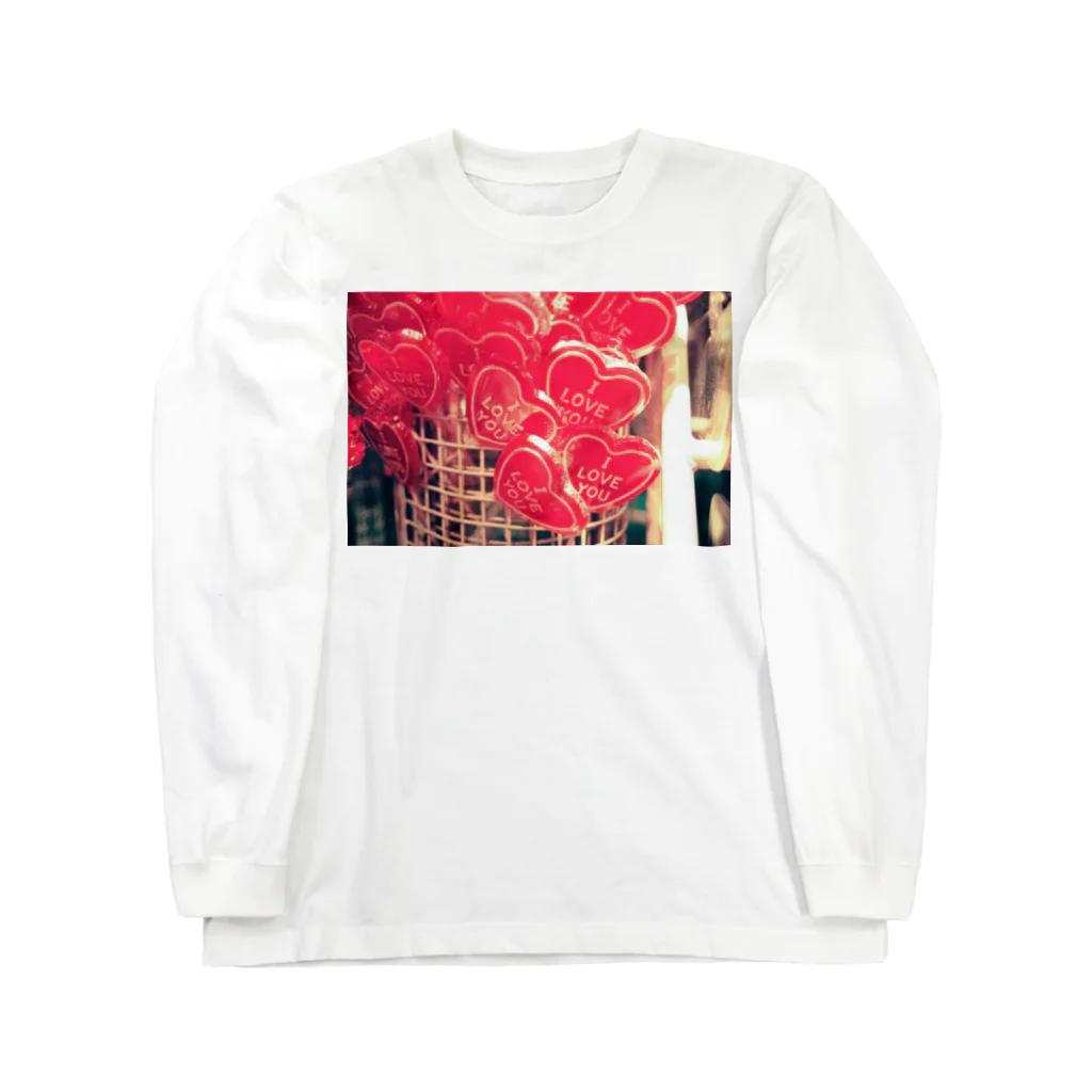 ep-desingのI love you ロングスリーブTシャツ