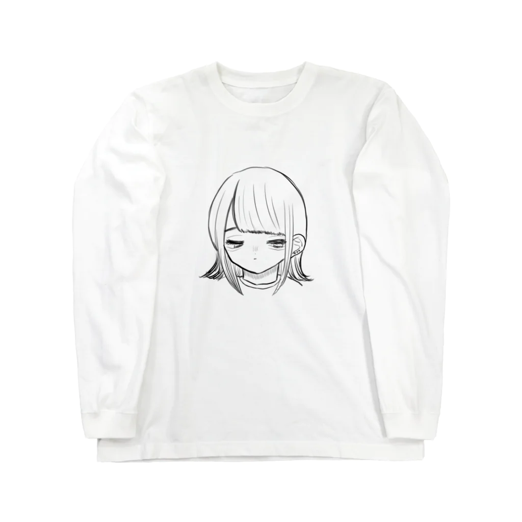 ゑもゐゑものぜんぶつかれちゃったおんなのこ Long Sleeve T-Shirt